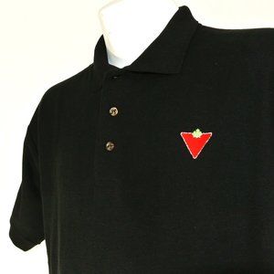 CANADIAN TIRE Store Employee Uniform Polo Shirt Black NEW Size S Small